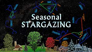Seasonal STARGAZING promo art
